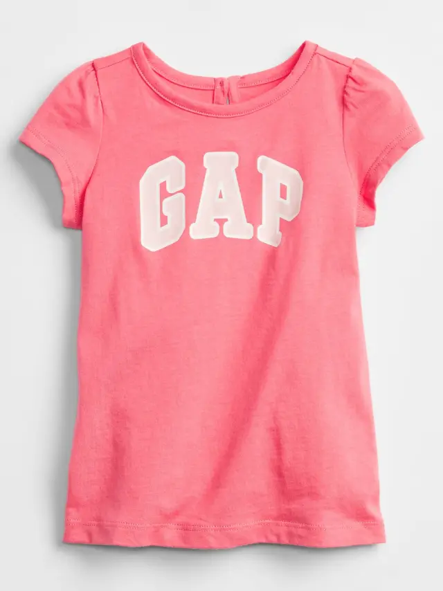 Βρεφικό Gap Logo Φόρεμα capri pink - 3-6M