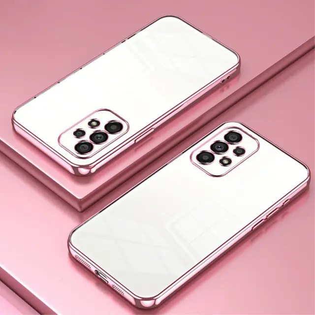 Electroplated Frame Θήκη για Samsung Galaxy A53- Pink OEM 2