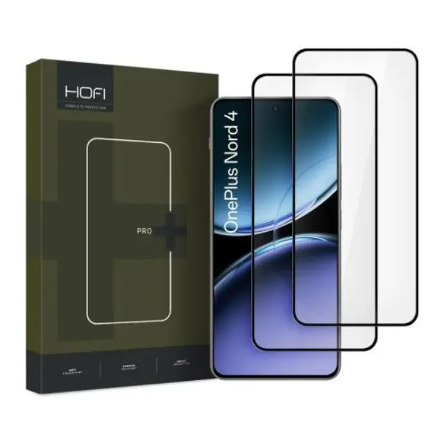 Tempered Glass Full Face Hofi Pro+ OnePlus Nord 4 Μαύρο (2 τεμ.) N67323