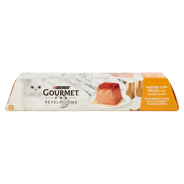Purina Gourmet Υγρή Τροφή για Γάτα με Κοτόπουλο 4x57gr