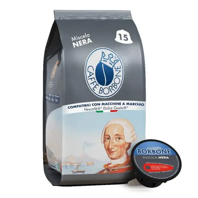 Borbone Nera 15 τμχ | Dolce Gusto