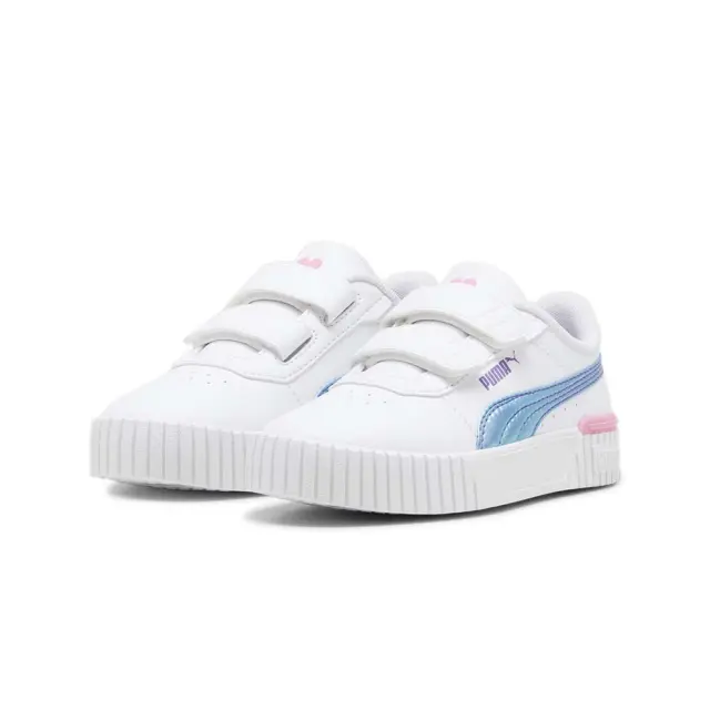 Puma Girl's Carina 2.0 Bouncy Sky V (PS) Άσπρο - Μωβ 397972-01 (Puma) 3