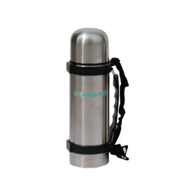 Campcool Θερμός Ανοξείδωτο με Χειρολαβή & Ιμάντα 1.2lt