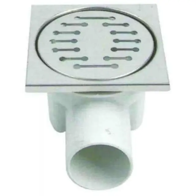14-1010 KARE - ΣΙΦΩΝΙ ST/ST 201 + ΠΛΑΣΤΙΚΟ 10x10cm# GLORIA