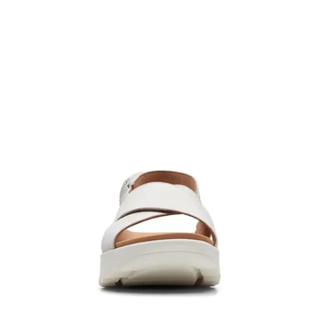 Clarks DashLite Wish White White Combi Leather - 40 3