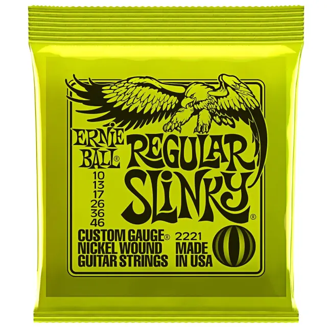 ErnieBall 2221 Regular Slinky Χορδές Ηλεκτρικής Κιθάρας 10-46