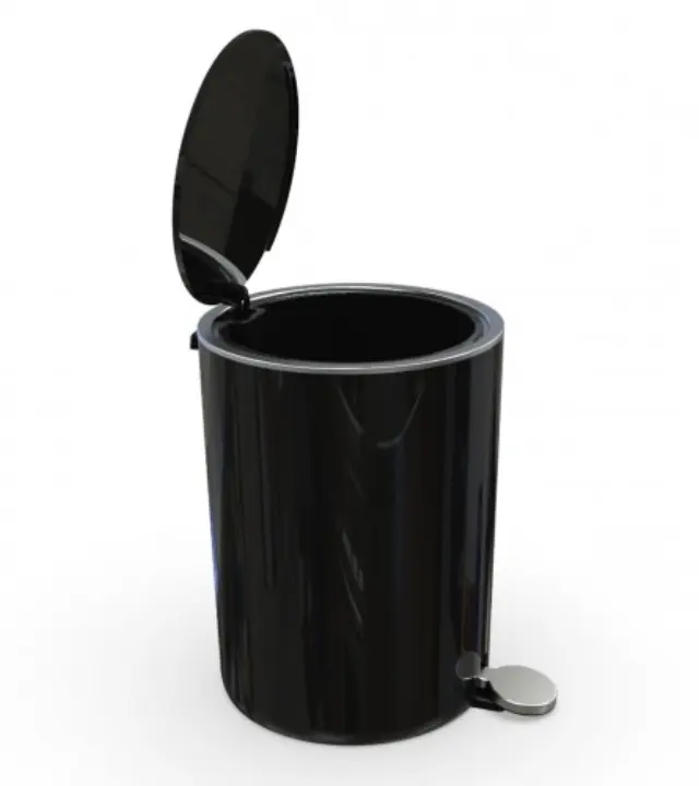Lenox Κάδος Πεντάλ Soft Close 5lt - Black