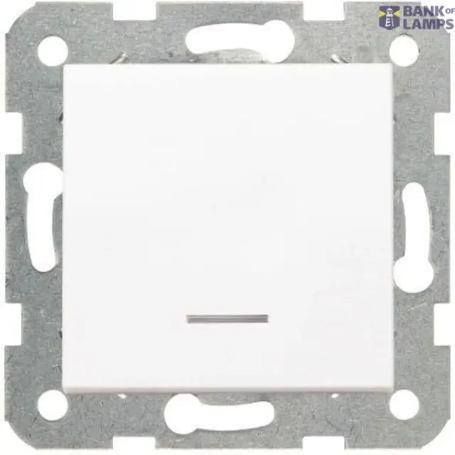 Karre-Meridian White (Quick Connection) Illuminated Switch