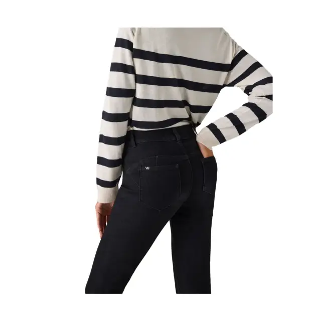 Ysabel Mora Γυναικείο Κολάν Push-up, Χρώμα Black Jeans - XL 2