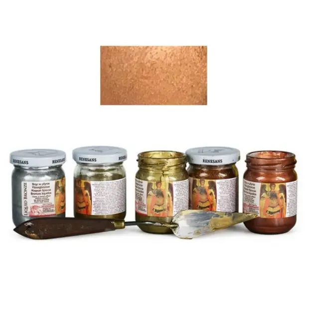Φύλλο χρυσού Yγρό Renesans Liquid metal 100ml - Copper