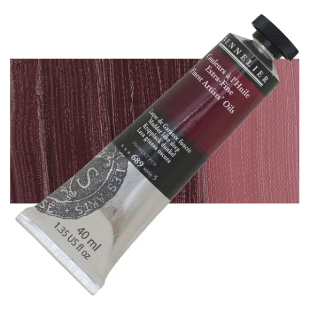 Sennelier Λάδι Finest Artists Oil 689 Madder Lake Deep - 40ml