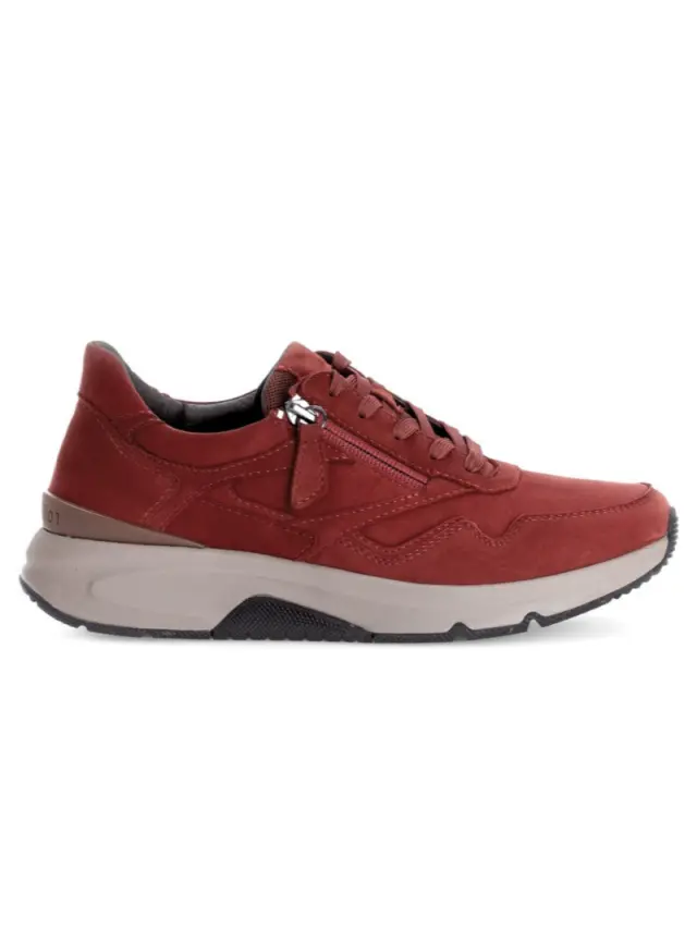 Gabor Sneakers Γυναικείο δέρμα Nubuck Κόκκινο GAB/76896 48-D/OPERA 3