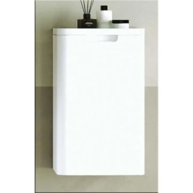 50-2860 CINDY- ΚΡΕΜΑΣΤH ΡΑΦΙΕΡΑ MDF 28*18*60h ΛΕΥΚΟ GLORIA