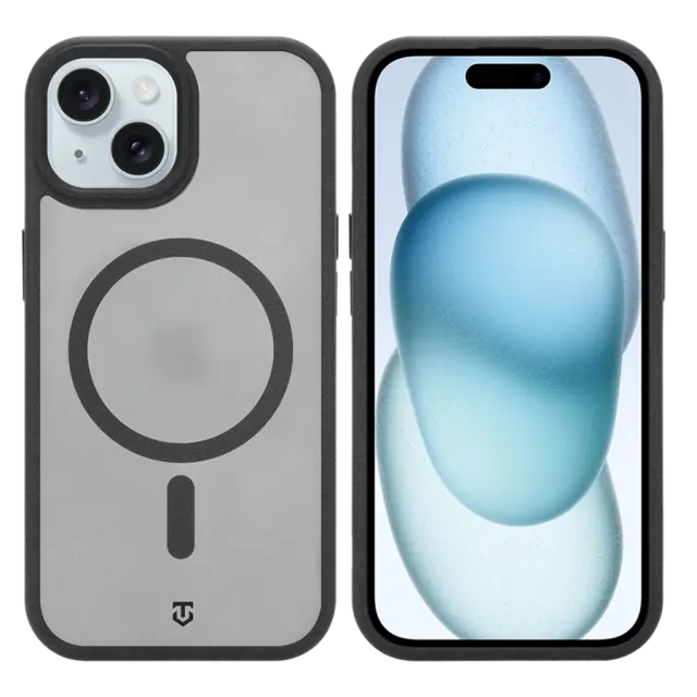 Tactical MagForce Hypersand Cover for Apple iPhone 15 Asphalt 2