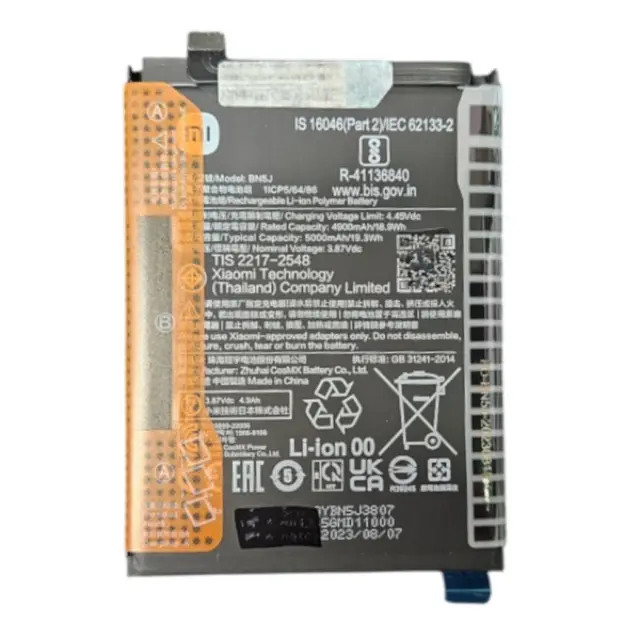 Original Battery bulk BN5T 5030mAh Xiaomi Poco M6 4G / Redmi 13