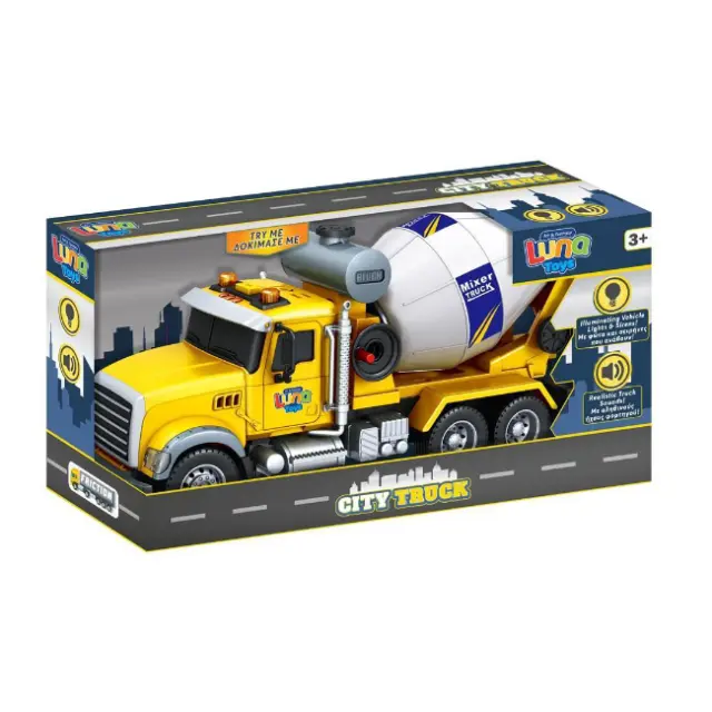 Luna Μπετονιέρα Friction 1:14 με Φως & Ήχο (000622771)