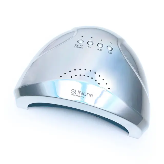 Φουρνάκι νυχιών SUNone UV LED 48W - Μανικιούρ Πεντικιούρ ΑΣΗΜΙ ΜΕΤΑΛΙΚΟ