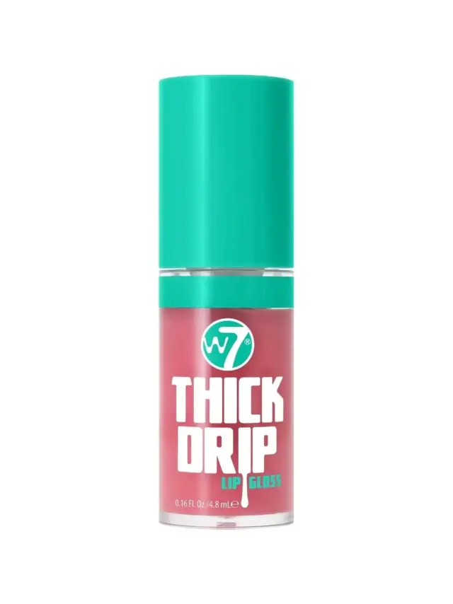 Thick Drip Lip Gloss 4.8ml In The Clear W7 2