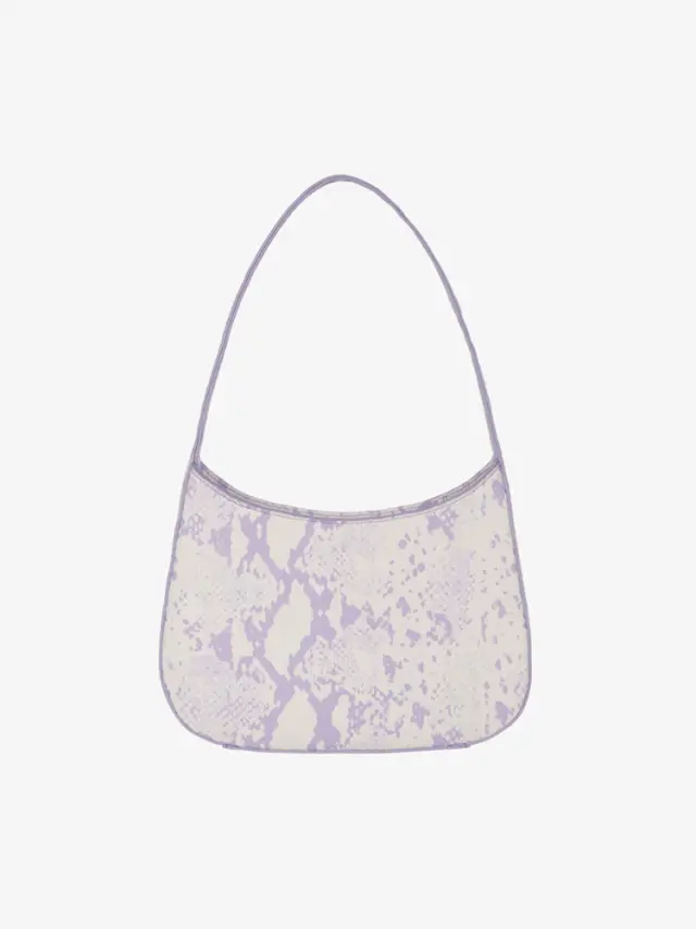 Τσάντα ώμου Lexi bag python lilac GLYNIT
