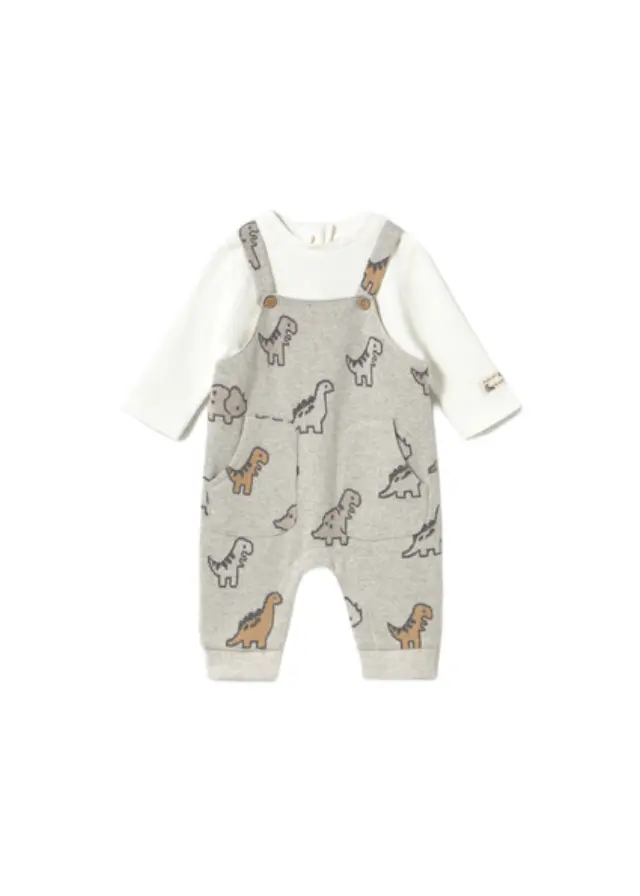Mayoral Newborn βρεφικό φορμάκι σαλοπέτα για αγοράκι 16-02661-1