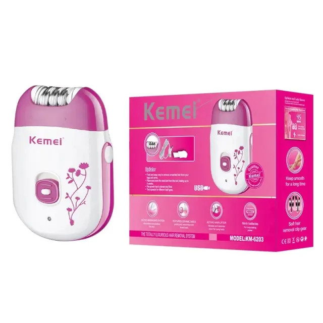 Kemei Αποτριχωτική Μηχανή Epilator για Σώμα KM 6203 2