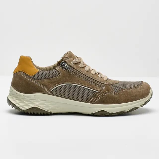 Imac Sneakers Ανδρικό δέρμα Nubuck/ύφασμα Μπεζ IMA/352270 TORTORIA - 41
