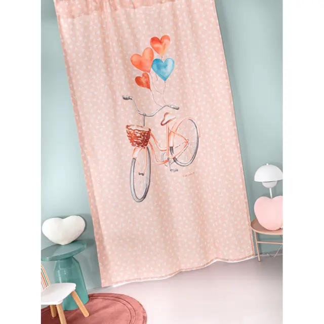 Παιδική Κουρτίνα Guy Laroche Bebe Amore Salmon 145x270