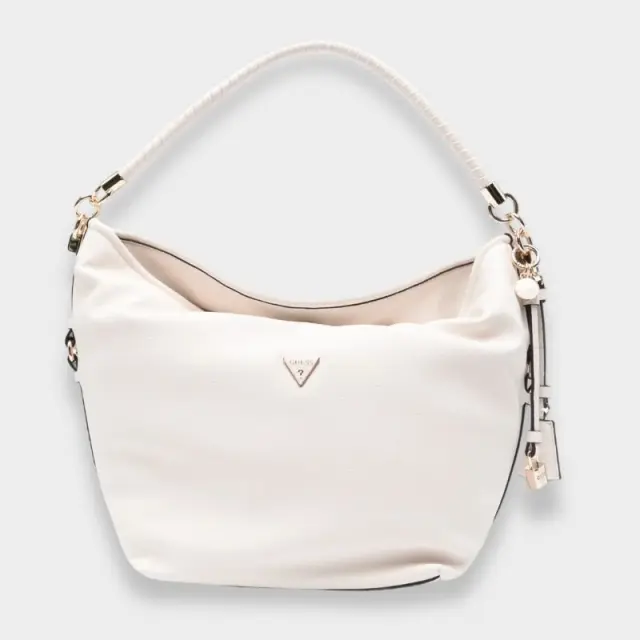 Τσάντα Guess Jeans BG991802_BIOFFWHI Λευκό - UNI