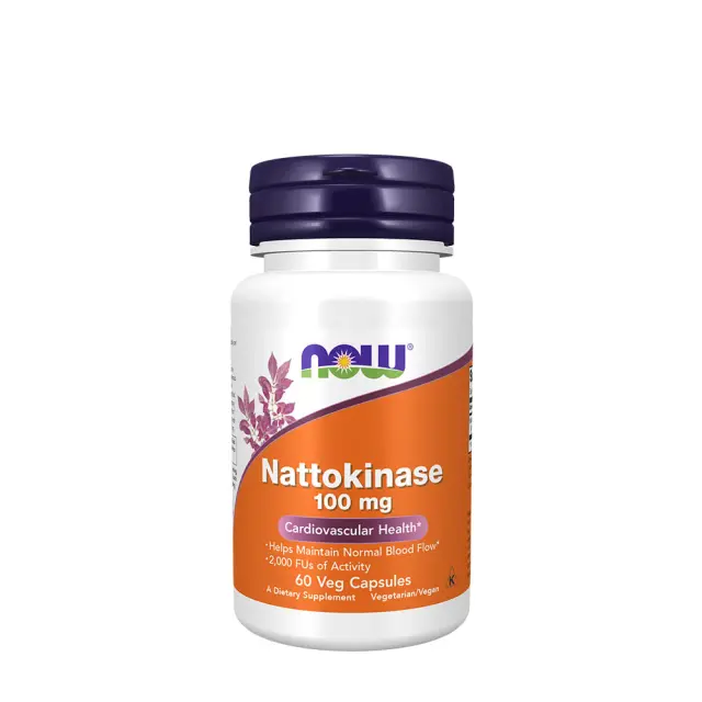 Now Foods Nattokinase 100 mg 60 Veg Capsules