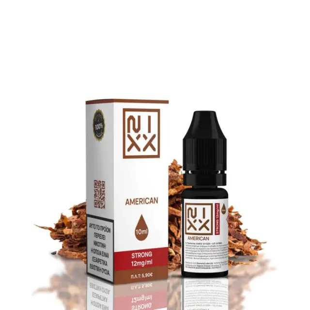 NIXX American E-Liquid 10ml 12mg