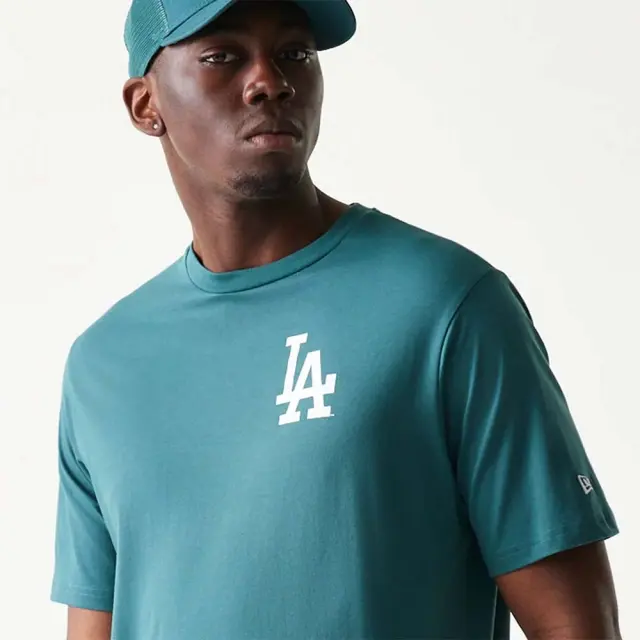 New Era Men's MLB Food Graphic Los Angeles Dodgers Regular T-Shirt Πράσινο 60771506 (New Era) - XLarge 3