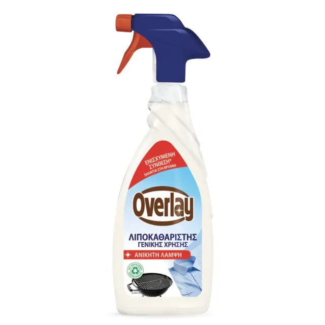 OVERLAY Spray Λιποκαθαριστής 650ml Bake Soda (Sticker -40%)