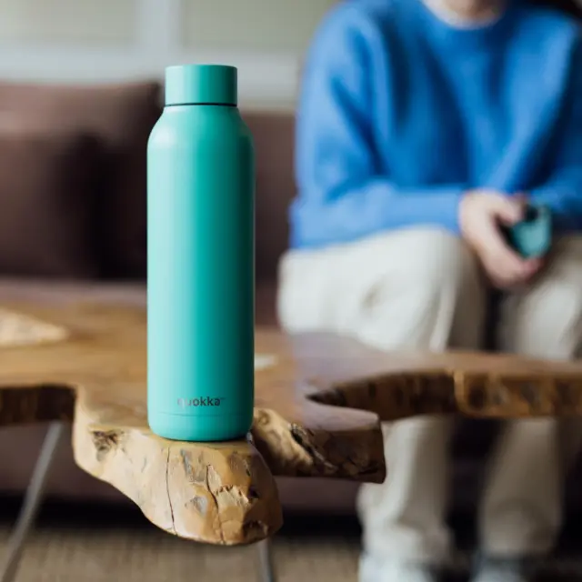 Quokka Μπουκάλι Θερμός Ανοξείδωτο BPA Free 630ml Jade Green -11793 2