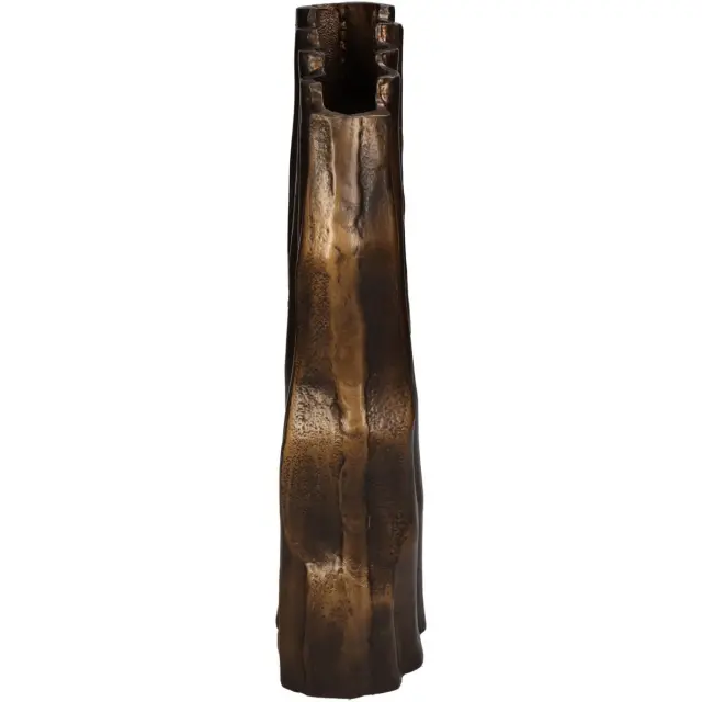 Βάζο Μπρονζέ Αλουμίνιο 15x8x36cm 2