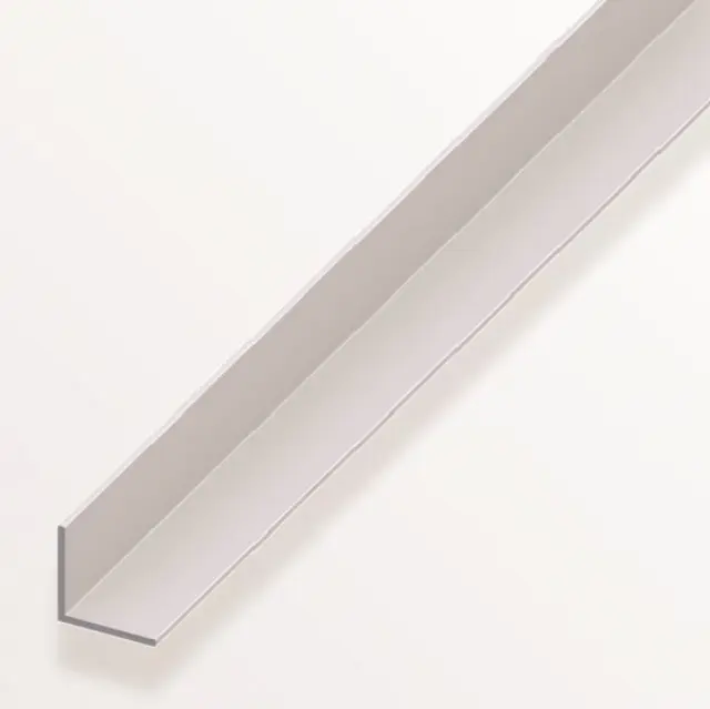 Προφίλ Γωνία Αλουμινίου Ασημί 1m 10x10x1mm (01040)