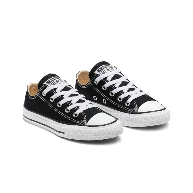 Converse Unisex Kids Chuck Taylor All Star OX Canvas Μαύρο - Άσπρο 3J235C (Converse) 2