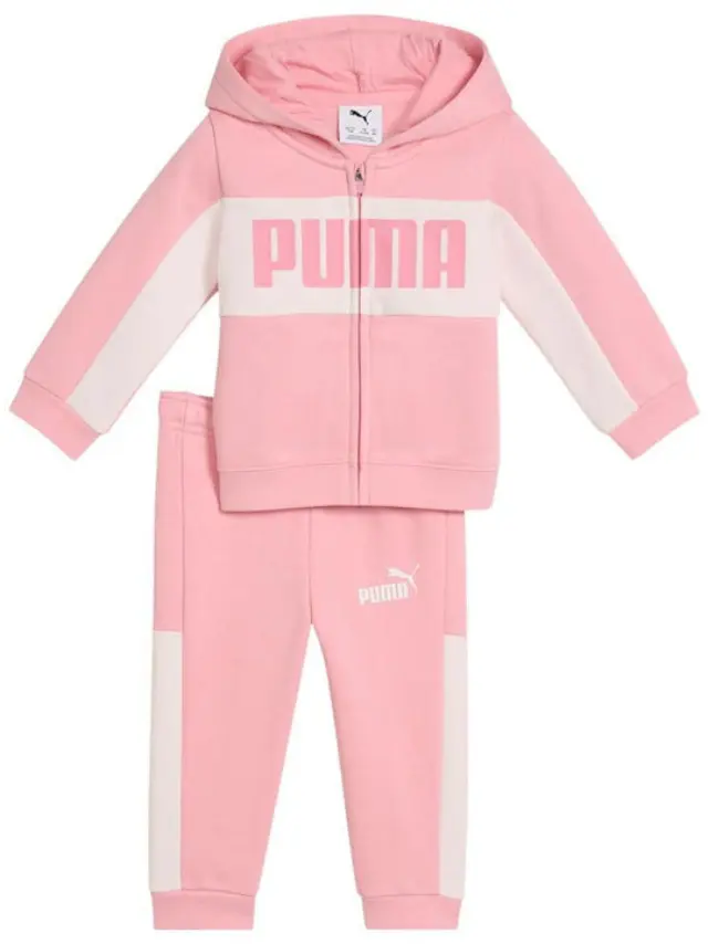 Puma Παιδικό Σετ Φόρμας Pink - 3-4 χρονών