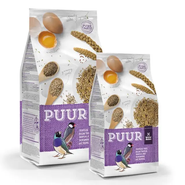 Witte Molen Puur Tropical Birds - Τροφή για Εξωτικά Πτηνά - 750g 3