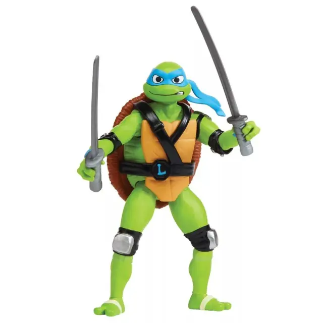 Turtles Mutant Mayhem - Basic Figures 12cm - Shell Spin Leo - Toys
