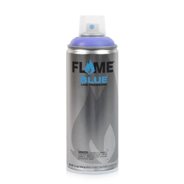 Flame Blue Spray Paint 400ml FB-424 Cosmos Blue Light