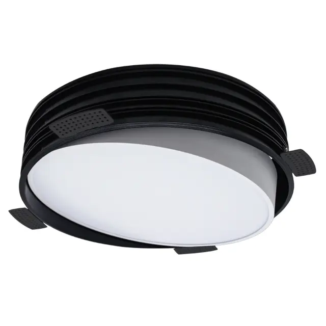 Dream Χωνευτό κινητό φωτιστικό led Trimless 33W 3000K ø45cm λευκό Άσπρο
