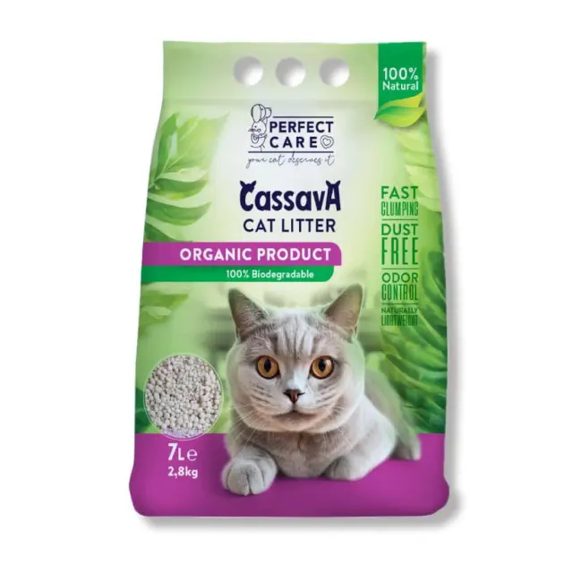 Perfect Care Cat Litter Cassava 7L
