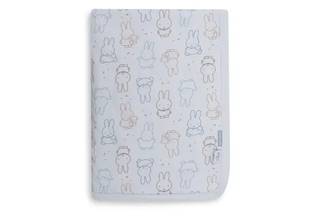 Κουβέρτα Miffy Moments Cloudy Blue (75 x 100 εκ.) - Jollein 2