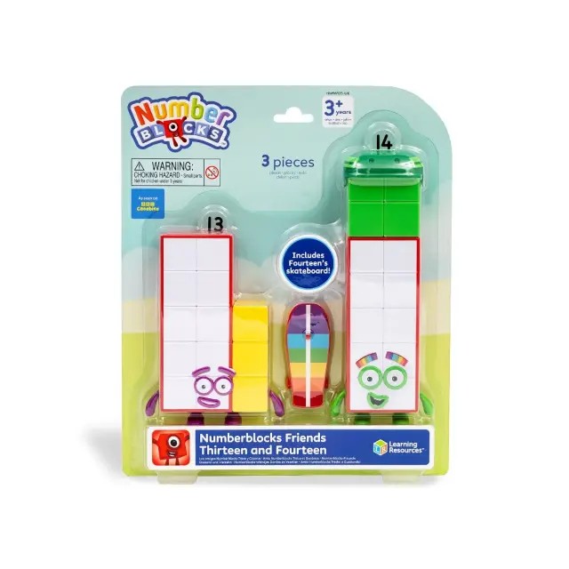 Learning Resources Numberblocks Αριθμοκυβάκια Χαρακτήρες 13 και 14 (3+ ετών) HM96925-UK 2