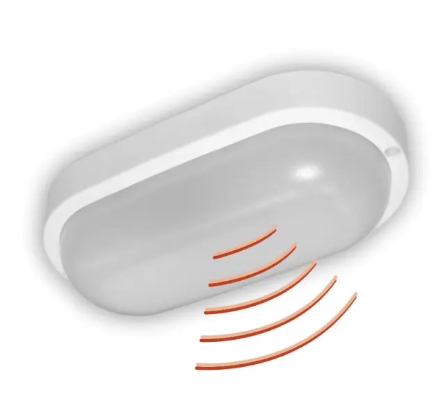 LED ΠΛΑΦΟΝΙΕΡΑ PC ΟΒΑΛ ΜΕ ΑΝΙΧΝΕΥΤΗ ΜΙΚΡΟΚΥΜ.18W 4000K IP54 ΛΕΥΚH