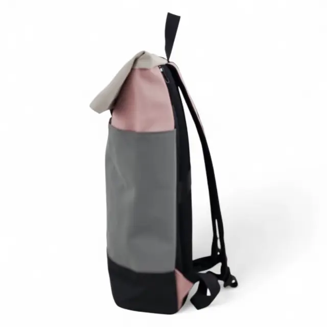 Αδιάβροχο Σακίδιο Πλάτης Rolltop MCAN M-200 για Laptop 15.6” | 30×14×45cm | Εντυπωσιακές Αποχρώσεις - Κόκκινο 3