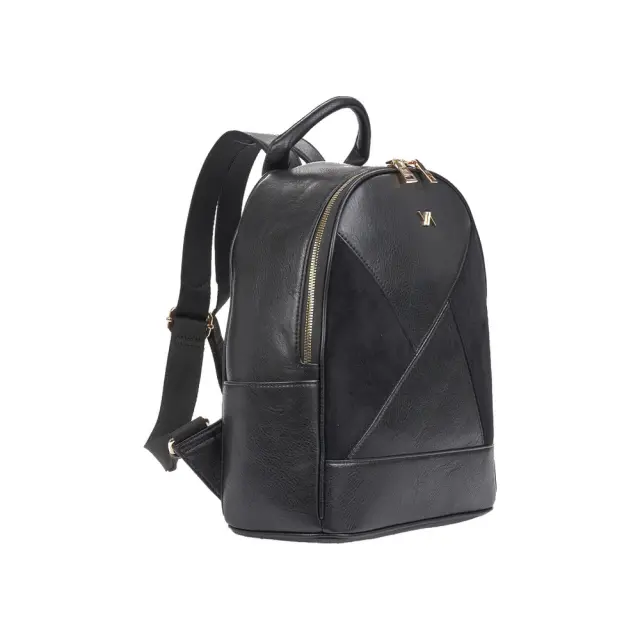 VERDE ΤΣΑΝΤΑ ΠΛΑΤΗΣ BACKPACK 16-0008901 ΜΑΥΡΟ 2