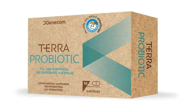 Terra Gaia Probiotic Προβιοτικά 10 κάψουλες