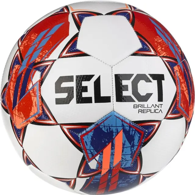 Select Sport Brillant Replica V23 Μπάλα Ποδοσφαίρου Λευκή 160059 - 5