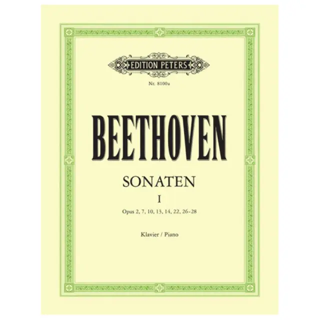 L.V.Beethoven - Sonatas I Piano / Εκδόσεις Peters